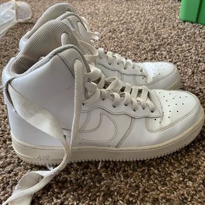 High top Nike Air Force 1’s